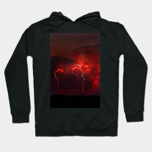 Lightning Red Moon Hoodie